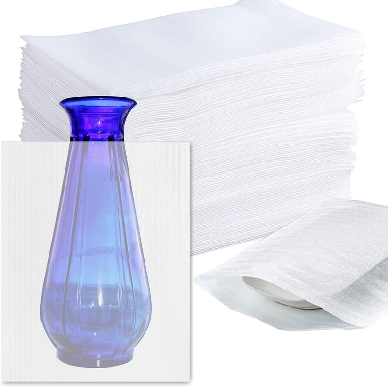 APOCHON 50 Pack Foam Pouches 8x12 Inch, Cushion Foam Pouches Protecting Mugs, Cups, Glasses, China and Dishes, Dishes Packing Supplies for Moving, Shipping and Storage, Packing Material for fragile items - Image 1